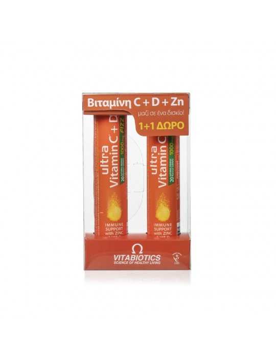 VITABIOTICS ULTRA VITAMIN C D Zn FIZZ 1 1 FREE