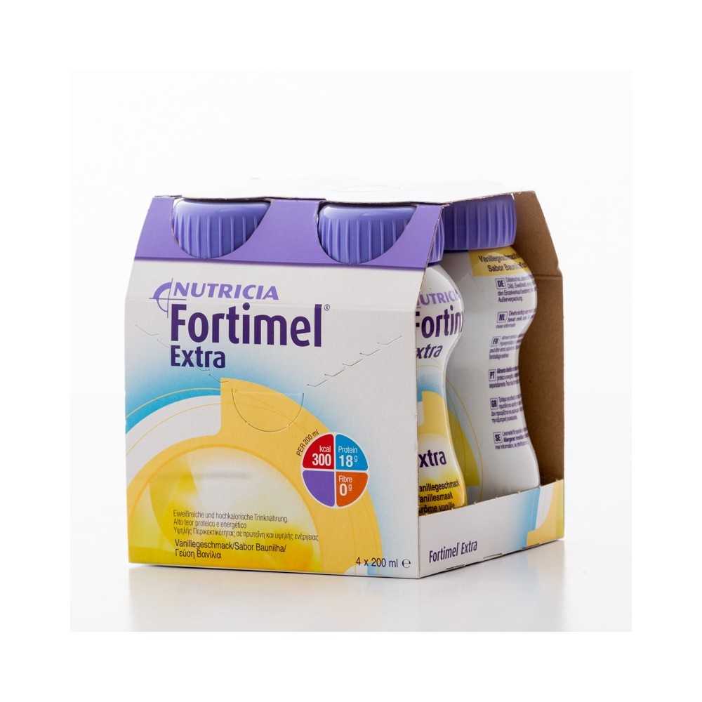 Fortimel Extra 2Kcal Complément Nutritionnel Oral Arôme Vanille Flacons  4x200ml