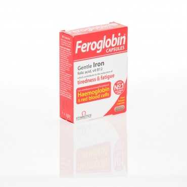 VITABIOTICS Feroglobin B12 30 Capsules ( 1 + 1 FREE )