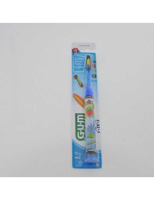 GUM Toothbrush Junior Light-Up Monster 7-9 Years  903