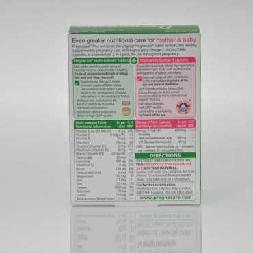 Vitabiotics Pregnacare Plus Omega 3 28 Tabletss 28 Capsules