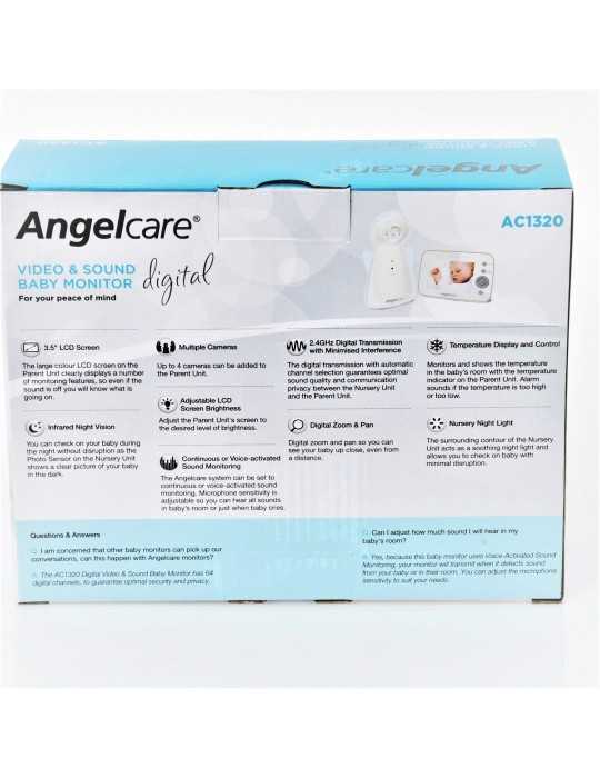 ANGELCARE VIDEO AND SOUND MONITOR AC1320