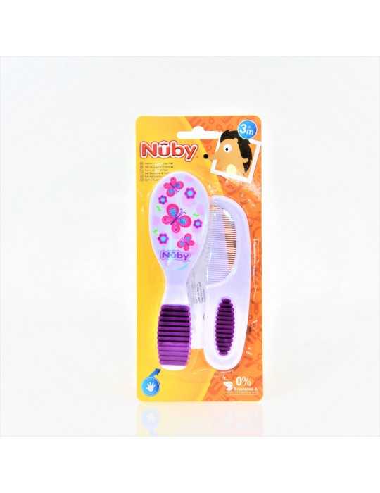 NUBY COMB AND BRUSH