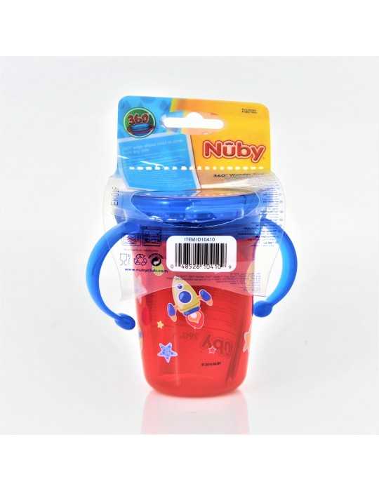 NUBY 360 CUP WITH COVER 240ML