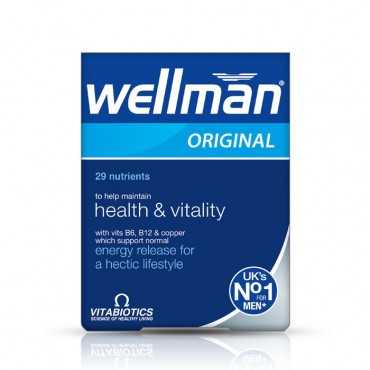 VITABIOTICS Wellman Original 30 Tablets (1+1 FREE)