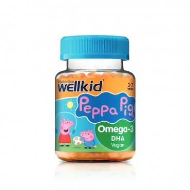 VITABIOTICS Wellkid Peppa Pig DHA  Omega 3 GA-3 30 Jellies