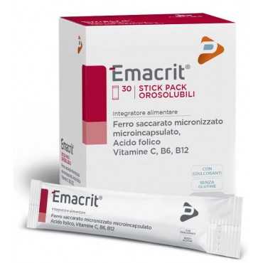 Emacrit 30 Soluble Sticks Pack