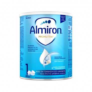 Nutricia Almiron AR 1st Infancy powdered milk 400gr - nutritional treatment  of infant stomach reflux - Zachos Pharmacy