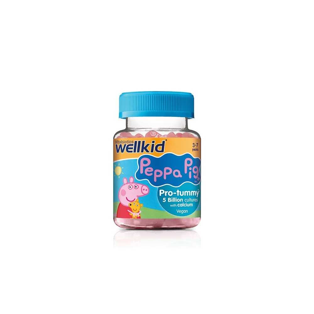 Vitabiotics Wellkid Peppa Pig Pro Tummy 30 Soft Jellies