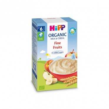 HiPP Fine Fruits, Organic Milk Pap, 250g