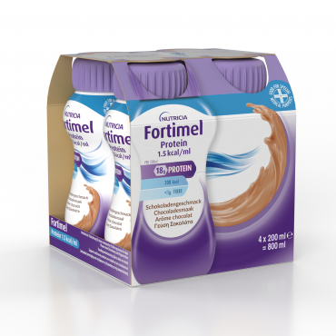 Fortimel Protein Choco 4X200ml (replaces Fortimel Extra Choco)