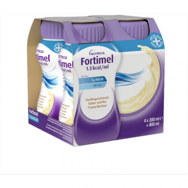 Fortimel Vanilla 1.5kcal 4X200ml (replaces Fortimel Energy Vanilla)