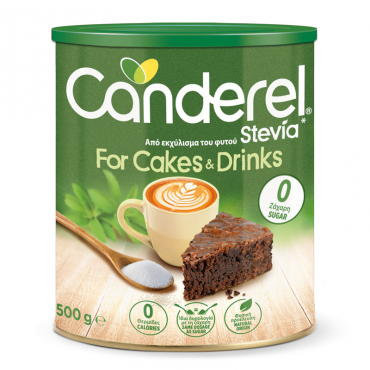 Canderel Stevia 500gr Tin (For Cakes & Drinks)