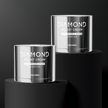 Frezyderm AA Diamond Velvet Αnti-Wrinkle Cream 50ml + Frezyderm AA Diamond Velvet Moisturizing Cream 50ml