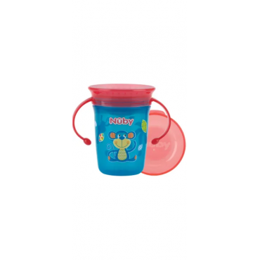 NUBY 360 CUP WITH COVER 240ML