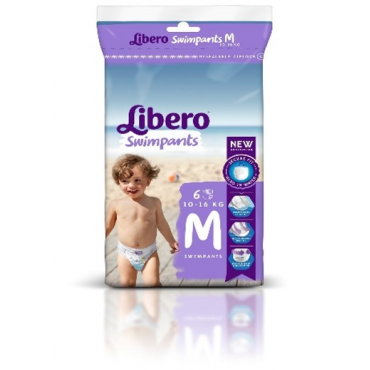 LIBERO SWIMPANTS MEDIUM 10-16 KG 6s