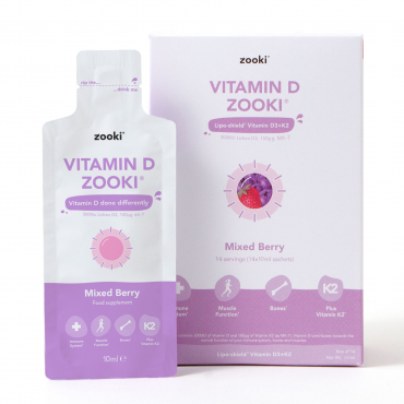 ZOOKI VITAMIN D MIXED BERRY 14