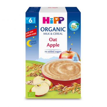 HiPP Organic Milk & Cereal Oat and Apple, 250gr